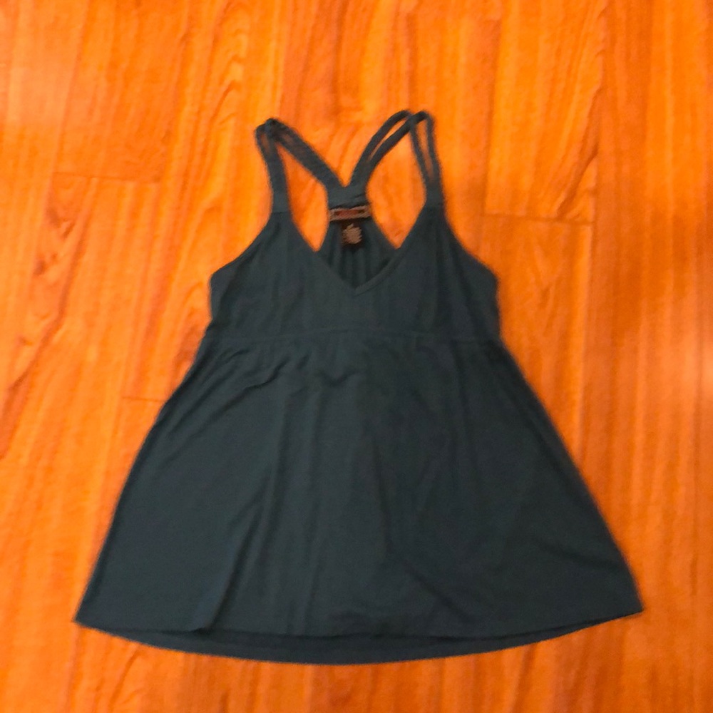 Teal Racerback Tank Top